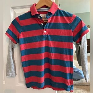 Mini Boden long sleeve collared shirt. Size 7-8Y